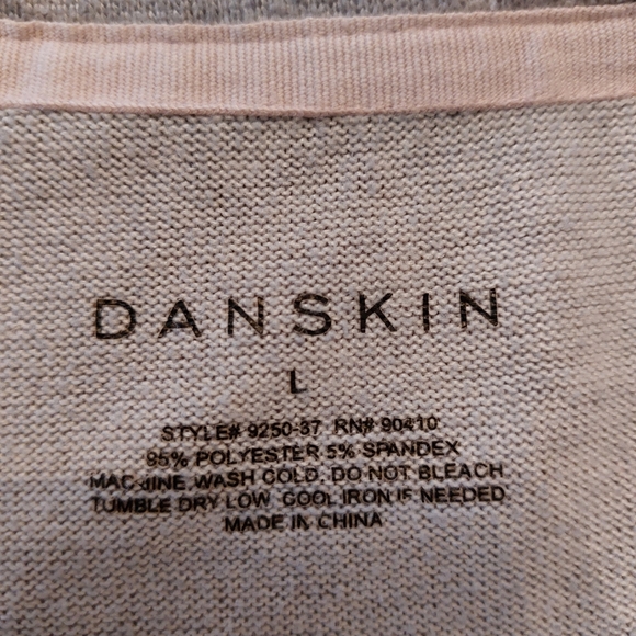 Danskin gray women's size L top - Picture 4 of 5